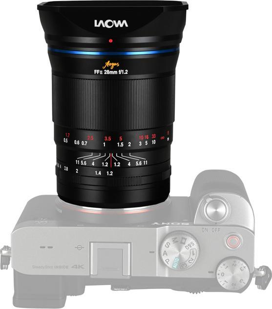 Produktbild Laowa Argus 28mm f/1,2 FF für Sony E Vollformat