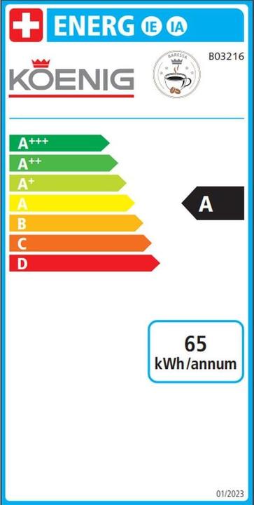 Energy Label Koenig Baressa