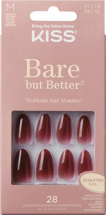 Actual product image KISS Bare-But-Better Gel Nails - 28 Pieces (Artificial nails)
