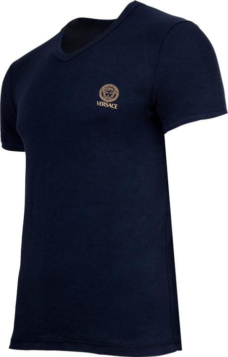 Immagine prodotto Versace T-Shirt Short Sleeves V Neck Jersey Topeka Bi-Stretch Cotton Organic New Logo (3XL)