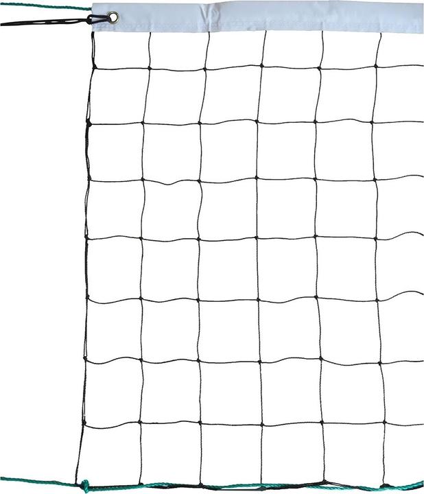 Actual product image Sporti School volleyball net 9x0.80M PE wired 2mm single mesh 100