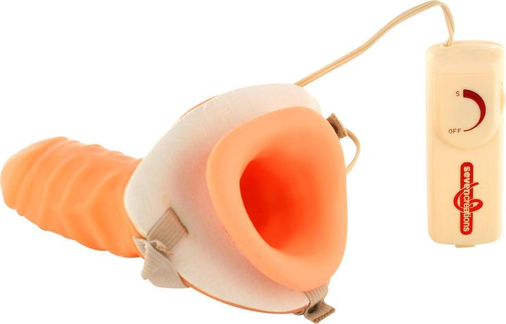 Image du produit Seven Creations Strap-on Vibrant Holle Penis Verlenger