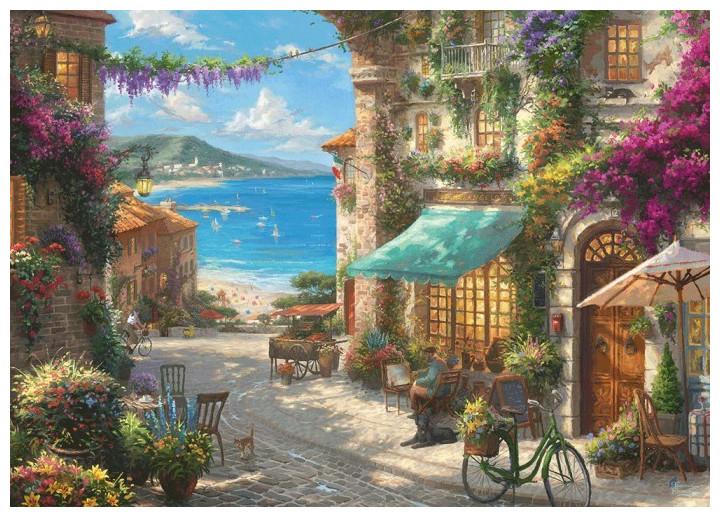 Produktbild Schmidt Spiele Café an der italienischen Riviera (1000 Teile)