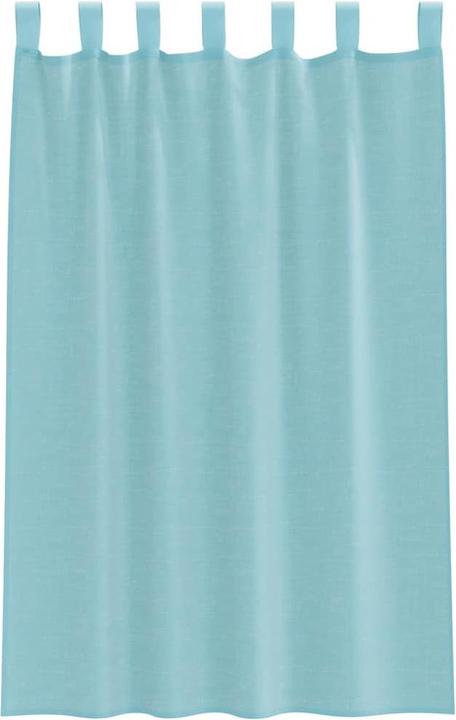 Actual product image VidaXL Voile curtains with rod pockets 2 pcs. Turquoise (140 x 175 cm)