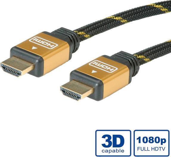 Produktbild Roline HDMI (Typ A) — HDMI (Typ A) (3 m, HDMI)