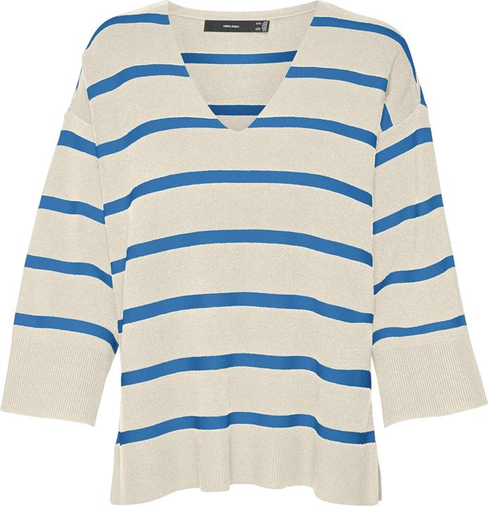 Vero Moda V-Ausschnitt Tief angesetzte Schulter Pullover Strickpullover (L)