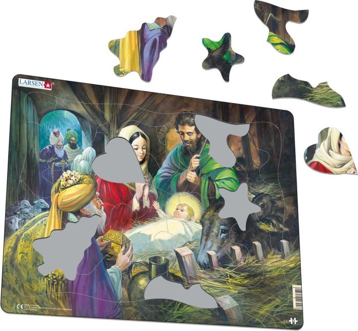 Produktbild Larsen Puzzle - Christi Geburt (33 Teile)