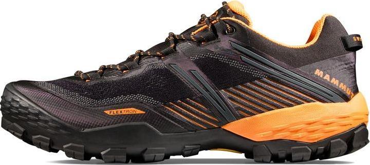 Black, Dark Tangerine