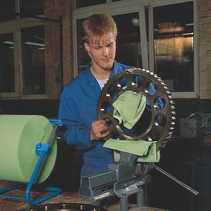 Actual product image Tork Advanced 430 industrial paper wipe, 340 x 370 mm, green (1000 x)