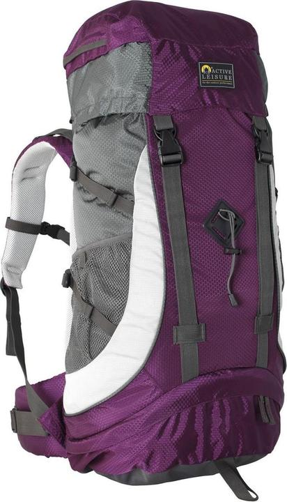 Active Leisure Mountain Guide 55 - Rucksack - Aubergine/ Silbergrau (ALBP0181.5220) (55 l)
