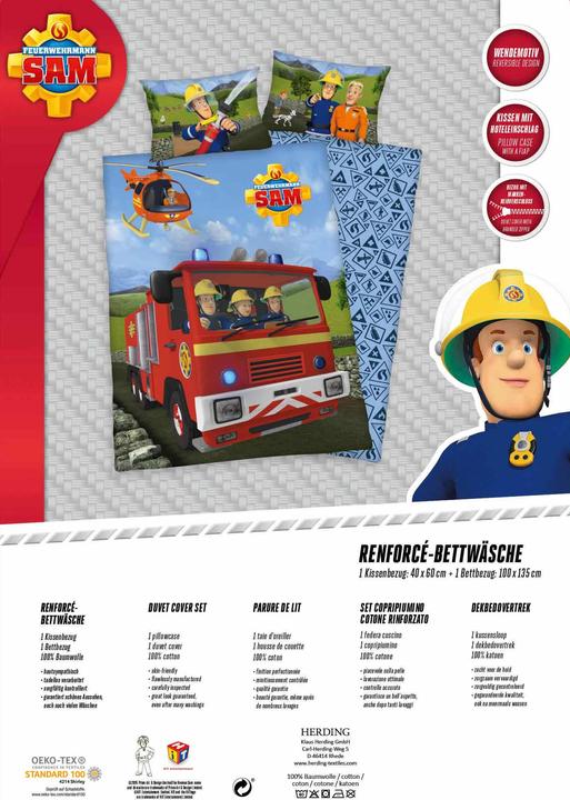 Actual product image Babybest Baby bedding Fireman Sam