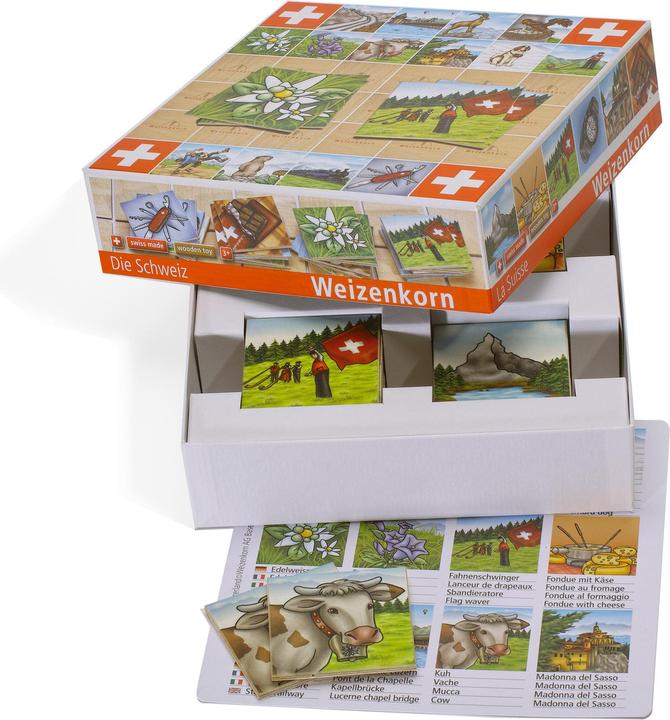 Produktbild Weizenkorn Schweiz (Italienisch, Französisch, Englisch, Deutsch)