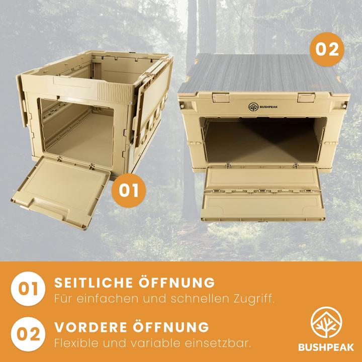 Produktbild Army Shop Faltbare Aufbewahrungsbox - Flexbox 50L (50 l)