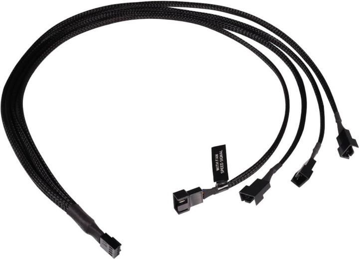 Actual product image Alphacool LK Y-splitter 4-pin to 4x 4-pin PWM 60cm