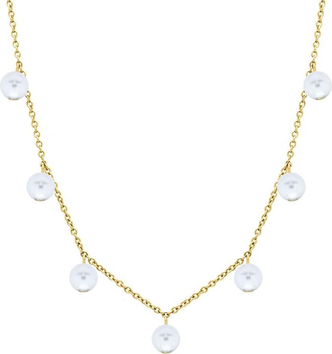 Candy Halskette Lea, 925 Sterling Silber, vergoldet (18k vergoldet, 925 Sterling Silber, 38 - 41 cm)
