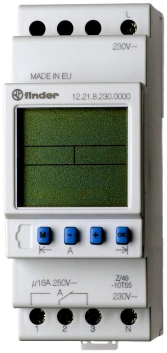 Image du produit Finder Horloge programmable pour rail DIN B