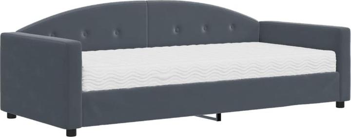 Produktbild VidaXL Tagesbett Gästebett Bettsofa Schlafsofa ohne Matratze 100x200cm Samt (Bettsofa)