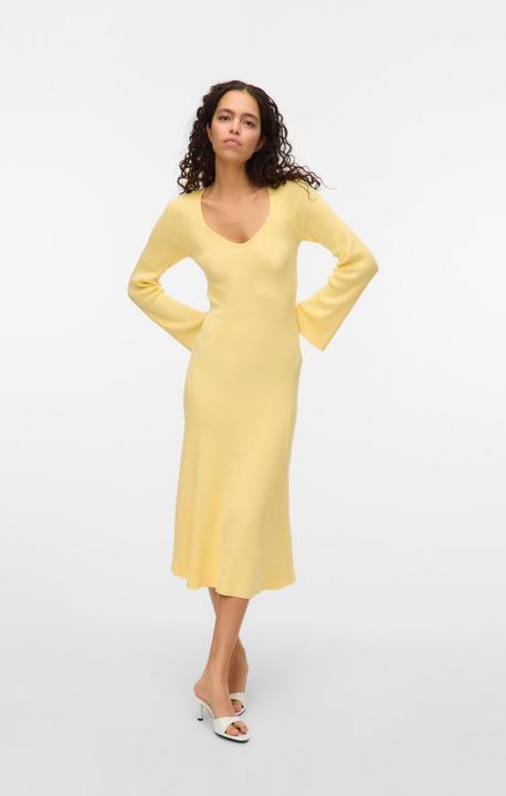 Actual product image Vero Moda VMJANIS Langes Kleid Strickkleid (L)