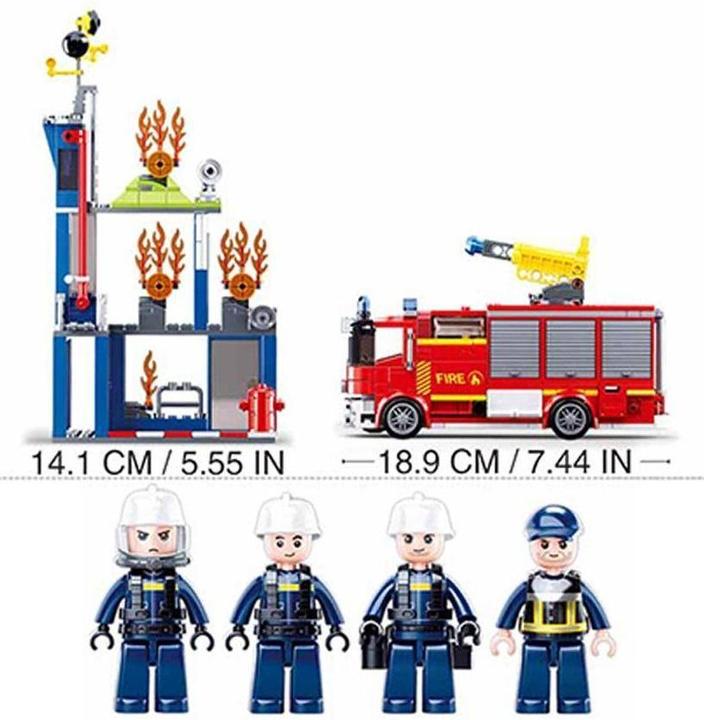 Actual product image Sluban Training center of the fire department