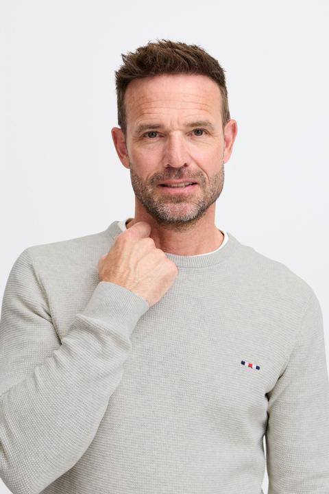Actual product image FQ1924 FQKYLE structure crewneck knit 21900699 (3XL)