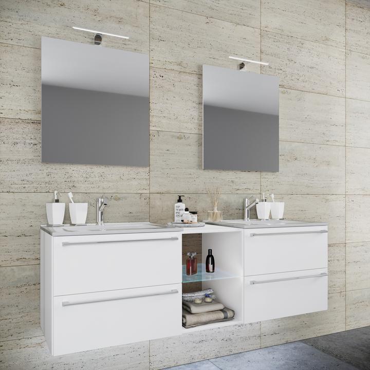 Image du produit VCM 3.pcs. double lavabo Badinos XXL