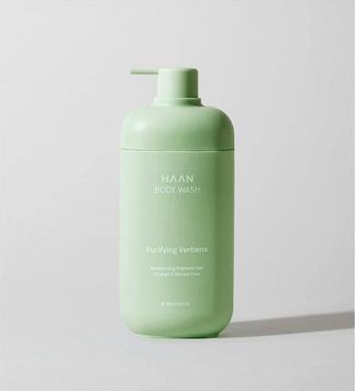 Actual product image Haan Natural Purifying Verbena Body Wash 450ml - Refillable and Recyclable - Vegan and Cruelty Free (450 ml)