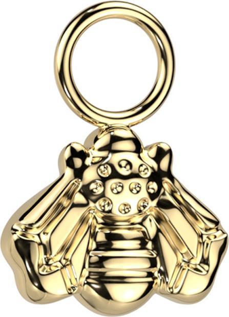 Star Piercing Anhänger vergoldet Biene (Titan G23, ohne Messing)