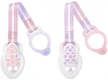 Actual product image Tommee Tippee soother holders, 2 pcs, 43336391 (2 x)