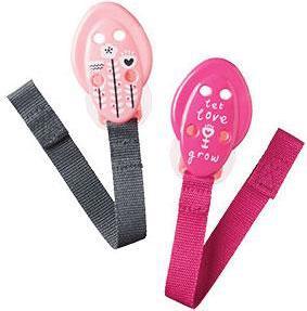 Actual product image Tommee Tippee soother holders, 2 pcs, 43336391 (2 x)