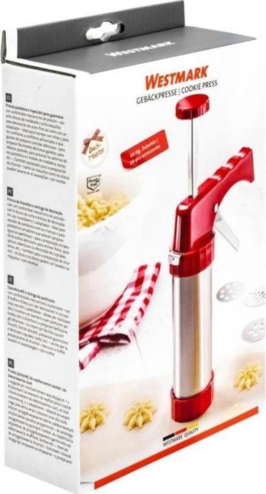 Image du produit Westmark Presse à pâtisserie et seringue à garnir (Presse à biscuits, 250 ml)