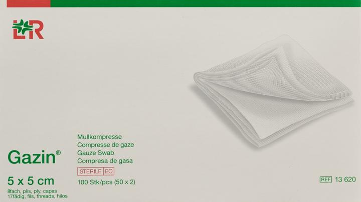 Immagine prodotto Gazin Mullkompresse 5x5cm 8fach steril
