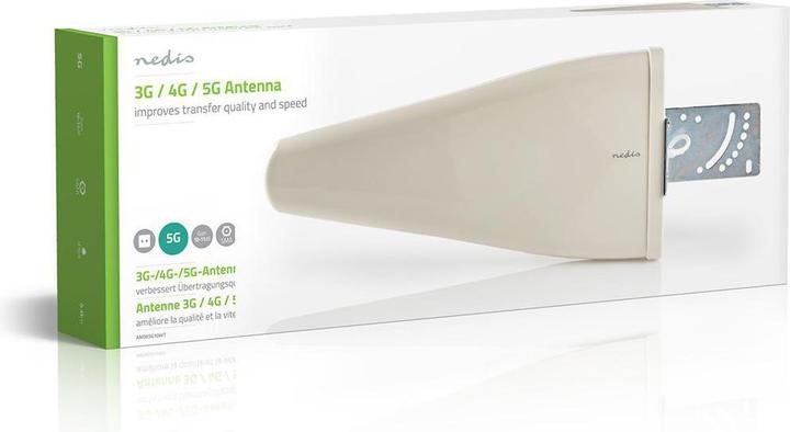 Produktbild Nedis 5G / 4G / 3G Antenne 5G Innen- und Aussenbereich 698-5000 MHz Verstärkung dBi (bei Antennenkab (5G)