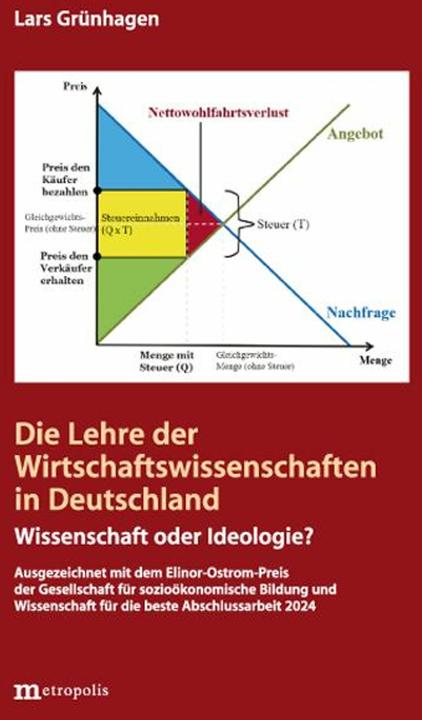 Actual product image Die Lehre der Wirtschaftswissenschaftlichen in Deutschland (German, Lars Grünhagen, 2024)
