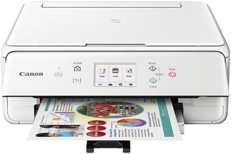 Produktbild Canon PIXMA TS6051, Inkjet, Colour printing, 4800 x 1200 DPI, Colour copying, A4, White (Tintenpatrone, Farbe)