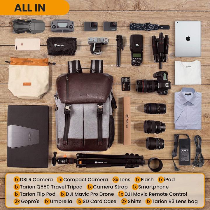 Actual product image Tarion Kamerarucksack (Camera shoulder bag, 18 l)