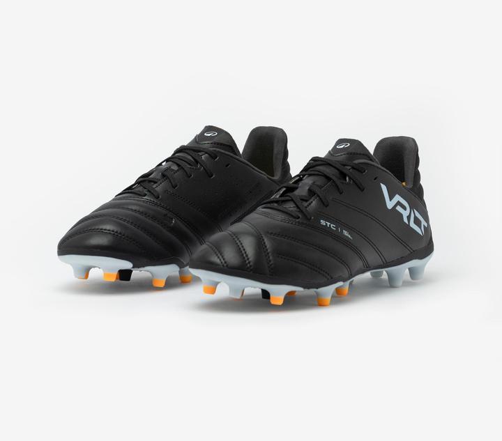 Immagine prodotto Kipsta Damen/Herren Fussball Nockenschuhe Leder FG - Viralto II Matador schwarz (45)