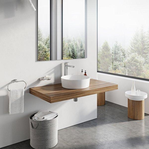 Productafbeelding Ravak Keramische inbouwwastafel Uni, Slim 40 cm (400 mm)