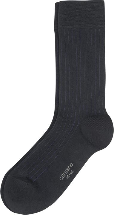 Produktbild Camano Men ca-soft shadow stripes Socken 2p (2er Pack, 39, 42)