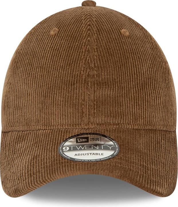 Actual product image New Era 9Twenty Strapback Corduroy Cap - Basic Earth Brown