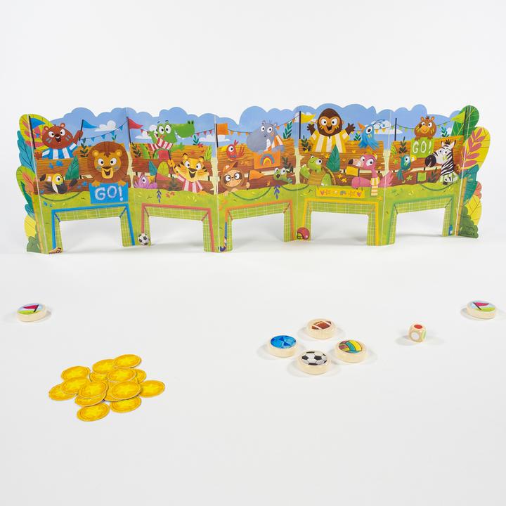 Actual product image Goula Jungle race, d/f/i from 3 years, 2-4 players, 2 games in 1 (German, French, Italian)