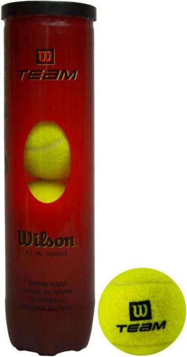 Produktbild Wilson Tennis balls TEAM PRACTICE 4pcs WRT111900