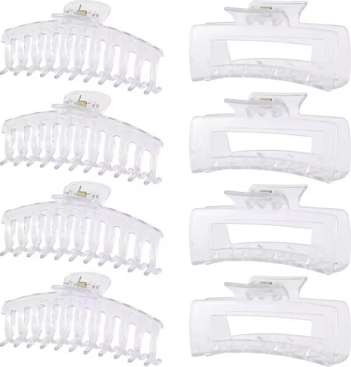 Image du produit X-Tac Haarklammer Gross 8er-Set (8 pcs)