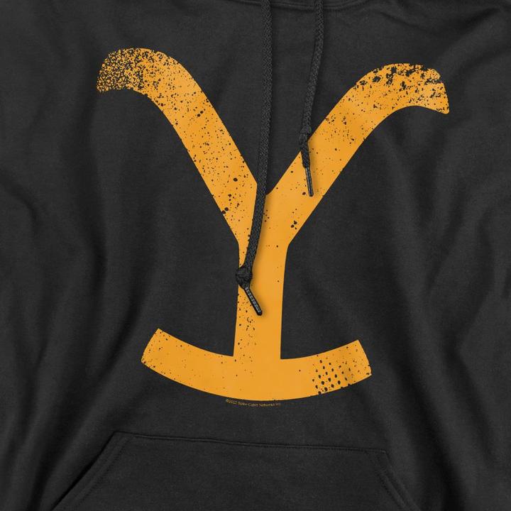 Immagine prodotto Yellowstone Large Brand Felpa con Cappuccio Uomo (L)