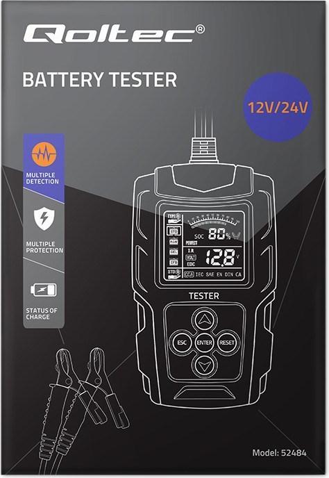 Image du produit Qoltec LCD-Digital-Batterietester