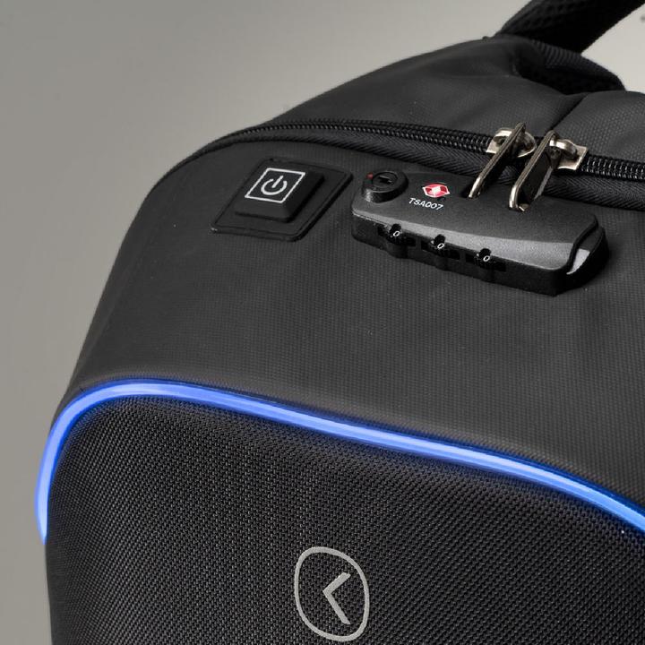 Image du produit Intempo Tekniko LED - Sac à dos avec éclairage, powerbank et serrure TSA (25 l)