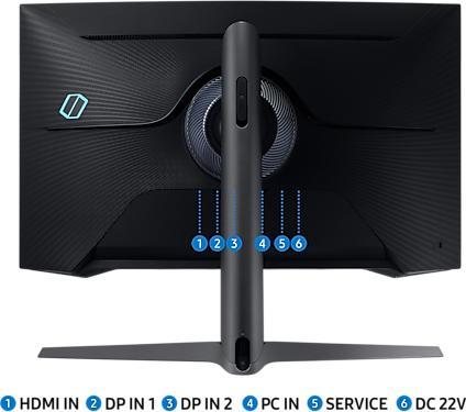 Produktbild Samsung Odyssey G7 C27G75TQSR - G75T Series - QLED monitor - curved - 27" 26.9" viewable (2560 x 1440 Pixel, 27")