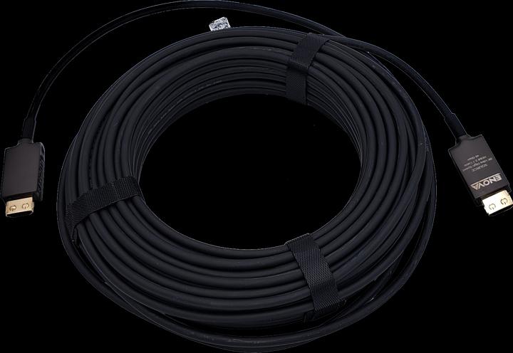 Produktbild Enova HDMI Glasfaser Kabel 8K/60Hz, 20m, schwarz (20 m, HDMI)