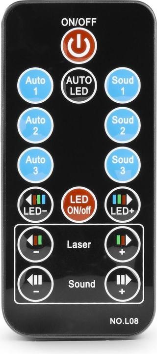 Actual product image BeamZ Laser Acrux (0.10 W, LED)