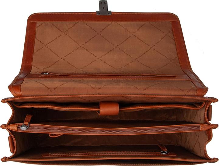Produktbild The Chesterfield Brand Glenwood Aktentaschen Messenger Leder 42 cm Laptopfach (17.72")