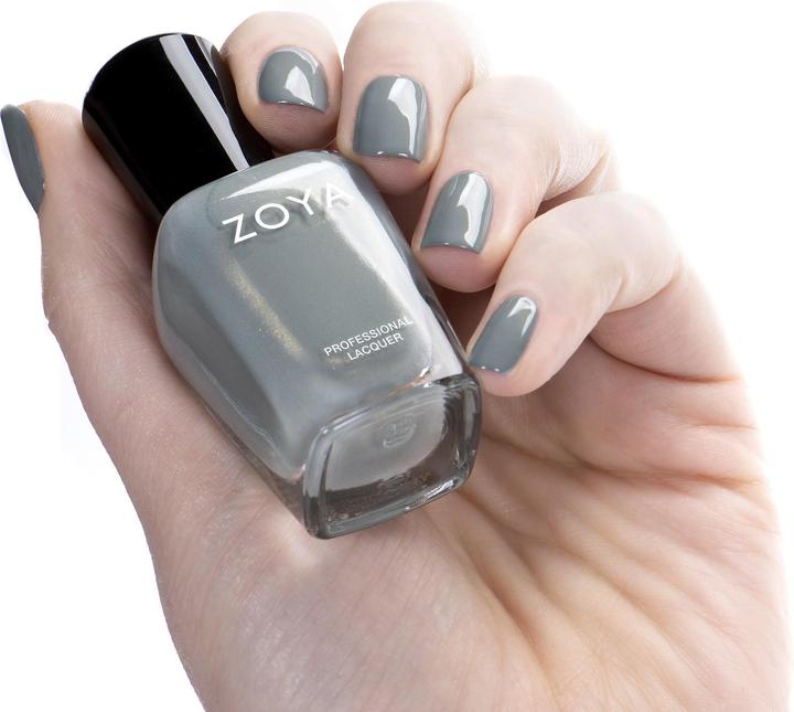 Actual product image Zoya FERN - sage color (Grey, Sage green, Colour paint)